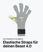 Beast 4.0 Elastic Straps Black