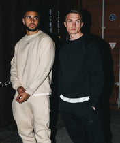 Athleisure Sweatshirt - Schwarz