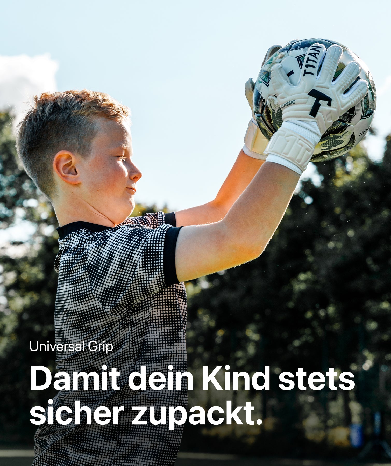DER HANDSCHUH FÜR DIE KLEINEN NACHWUCHSKEEPER